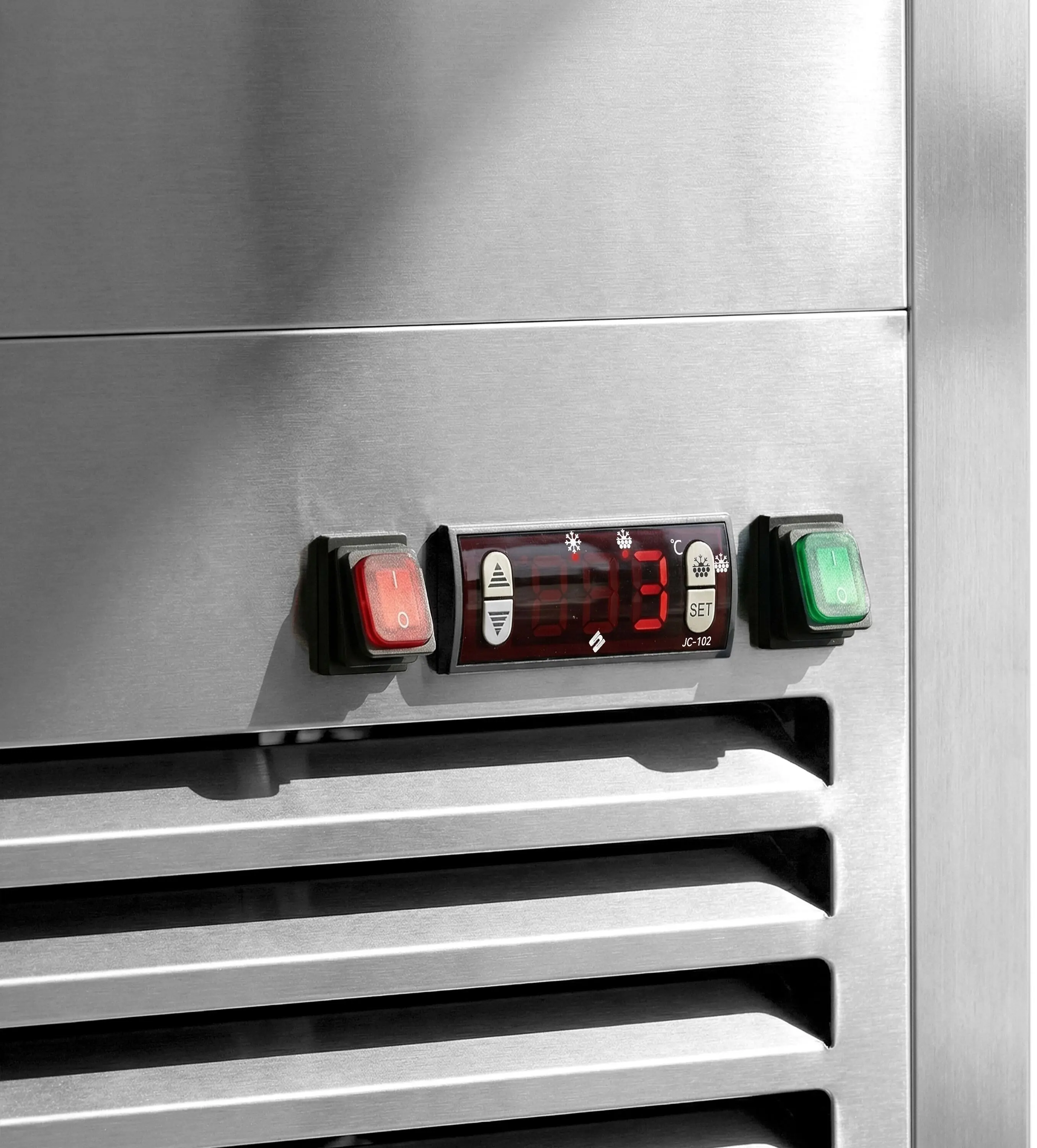 Vitrina frigorifica de patiserie GGM Gastro PVH550E3N (Silver) - 8