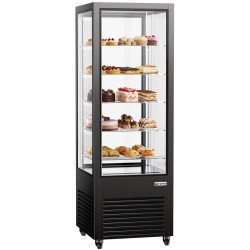 Vitrina frigorifica de patiserie GGM Gastro PVH550S3N (Black)