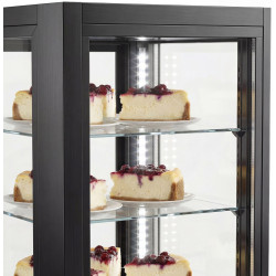 Vitrina frigorifica de patiserie GGM Gastro PVH550S3N (Black) Thumb