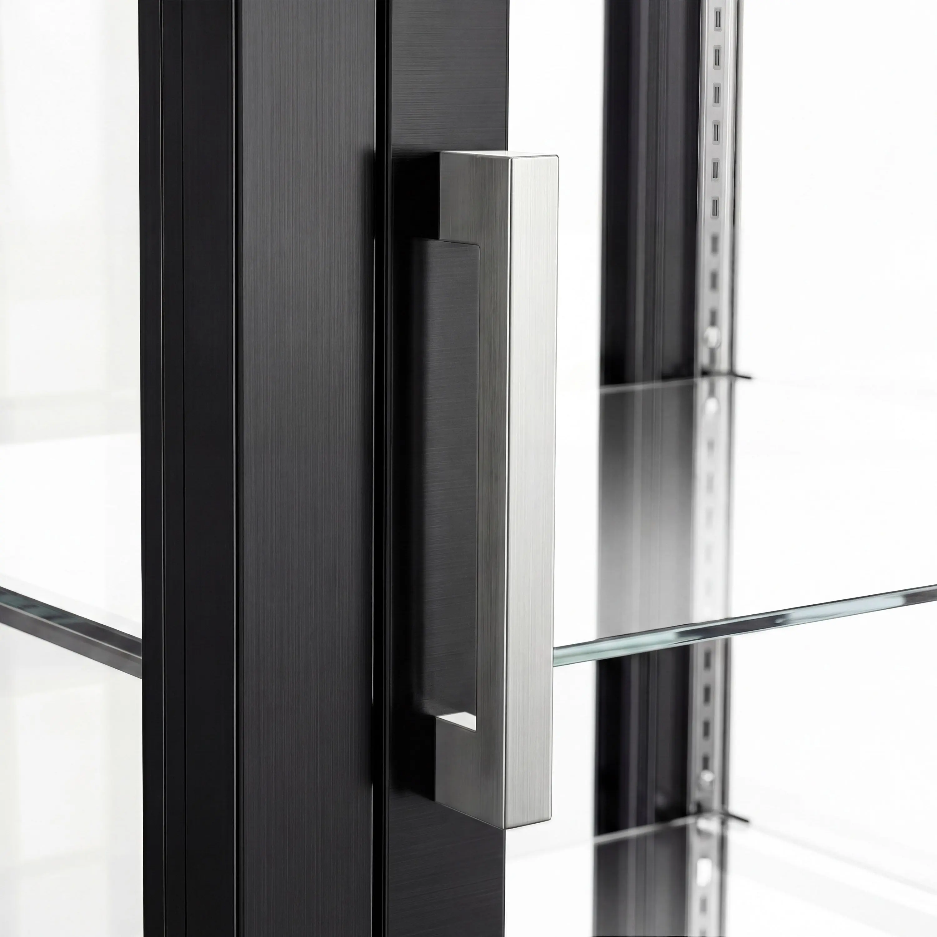 Vitrina frigorifica de patiserie GGM Gastro PVH550S3N (Black) - 7