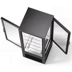 Кондитерская холодильная витрина GGM Gastro PVH550S3T2N (Black) Thumb