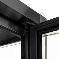 Кондитерская холодильная витрина GGM Gastro PVH550S3T2N (Black) Thumb