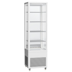 Кондитерская холодильная витрина GGM Gastro PVNR235N (White) Thumb