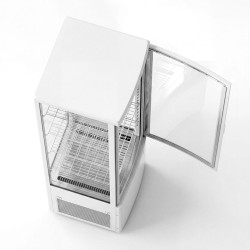 Кондитерская холодильная витрина GGM Gastro PVNR235N (White) Thumb