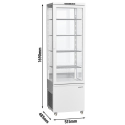 Кондитерская холодильная витрина GGM Gastro PVNR235N (White) Thumb