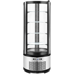 Vitrina frigorifica de patiserie GGM Gastro PVNR400R (Black/Inox) Thumb