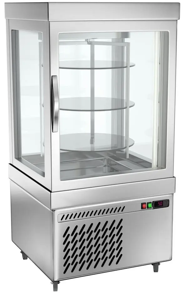 Vitrina frigorifica de patiserie GGM Gastro PVT250-R (Silver) - 2