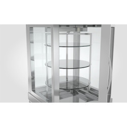 Vitrina frigorifica de patiserie GGM Gastro PVT250-R (Silver) Thumb