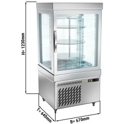 Vitrina frigorifica de patiserie GGM Gastro PVT250-R (Silver) Thumb