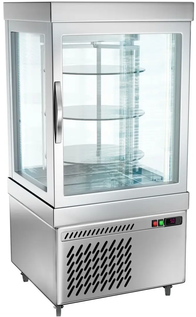 Vitrina frigorifica de patiserie GGM Gastro PVT250-R (Silver)