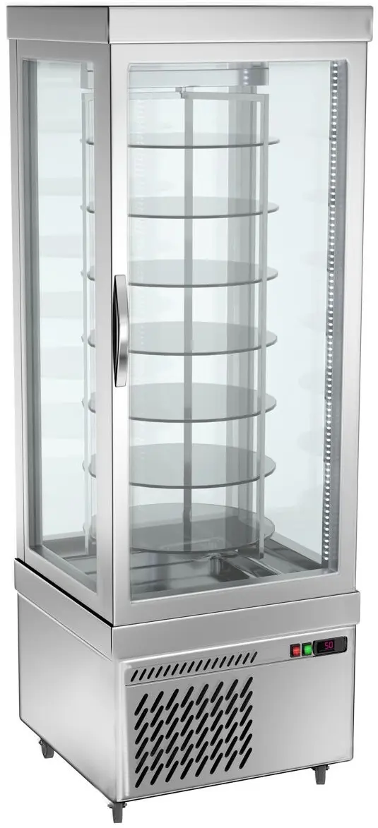 Vitrina frigorifica de patiserie GGM Gastro PVT450-R (Inox) - 2