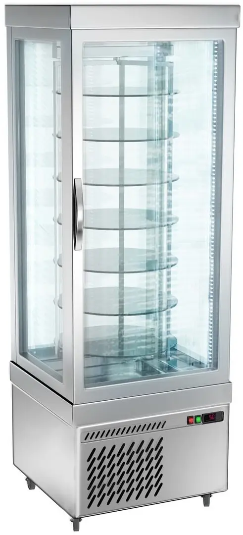 Vitrina frigorifica de patiserie GGM Gastro PVT450-R (Inox)