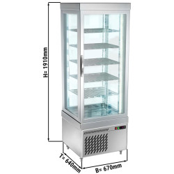 Vitrina frigorifica de patiserie GGM Gastro PVT450 (Silver) Thumb