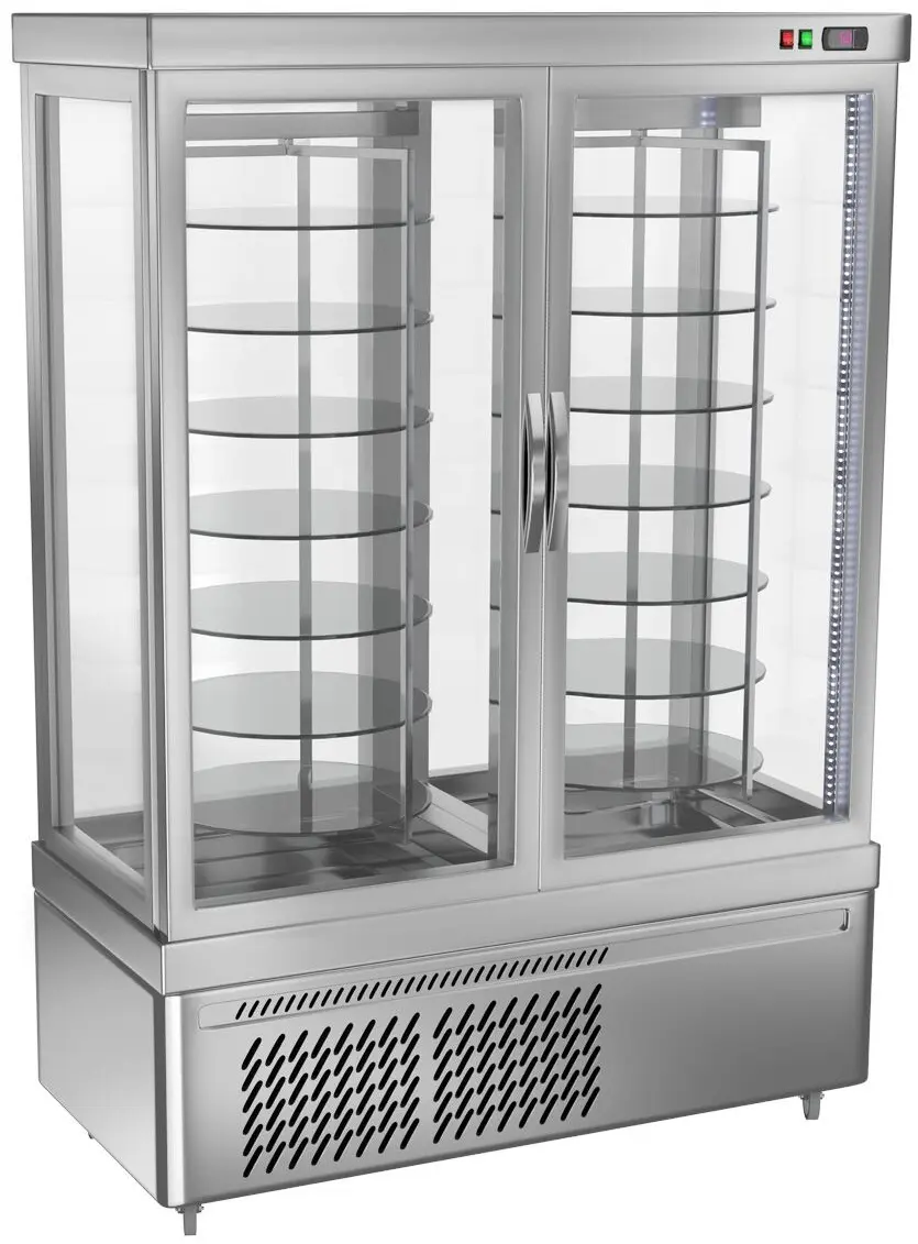 Vitrina frigorifica de patiserie GGM Gastro PVT900-R (Silver) - 2
