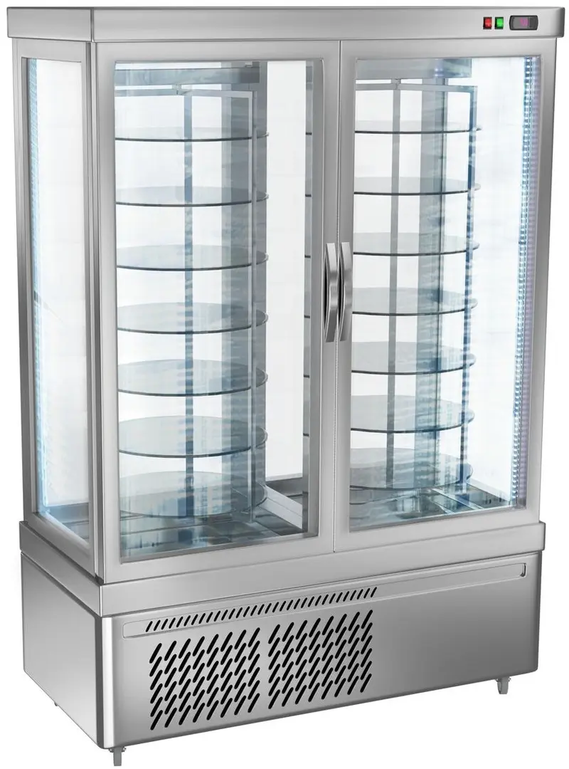 Vitrina frigorifica de patiserie GGM Gastro PVT900-R (Silver)