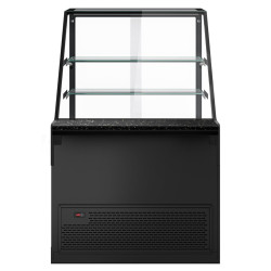 Кондитерская холодильная витрина GGM Gastro Toronto KTE100-S (Black) Thumb