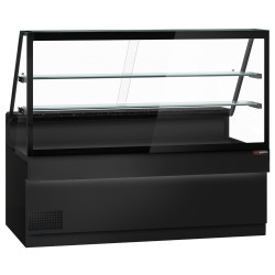 Vitrina frigorifica de patiserie GGM Gastro Toronto KTE200-S (Black) Thumb