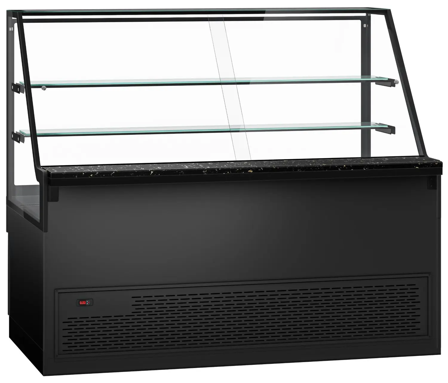Vitrina frigorifica de patiserie GGM Gastro Toronto KTE200-S (Black) - 3