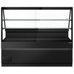 Vitrina frigorifica de patiserie GGM Gastro Toronto KTE200-S (Black) Thumb