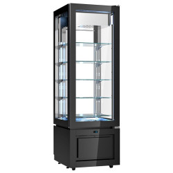 Кондитерская морозильная витрина GGM Gastro PTKVS324S (Black) Thumb