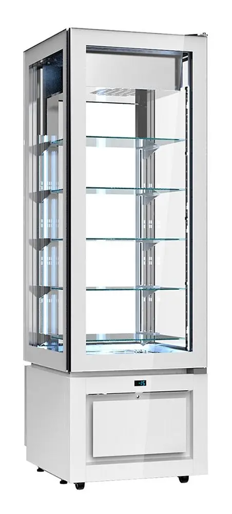 Кондитерская морозильная витрина GGM Gastro PTKVS324W (White) - 2