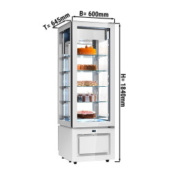 Кондитерская морозильная витрина GGM Gastro PTKVS324W (White) Thumb