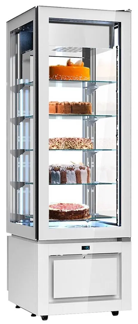 Кондитерская морозильная витрина GGM Gastro PTKVS324W (White)