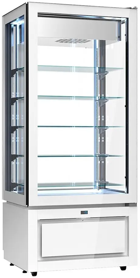 Vitrina frigorifica de patiserie GGM Gastro PTKVS457W (White) - 2