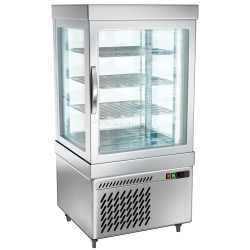 Кондитерская морозильная витрина GGM Gastro PVT250M (Silver)