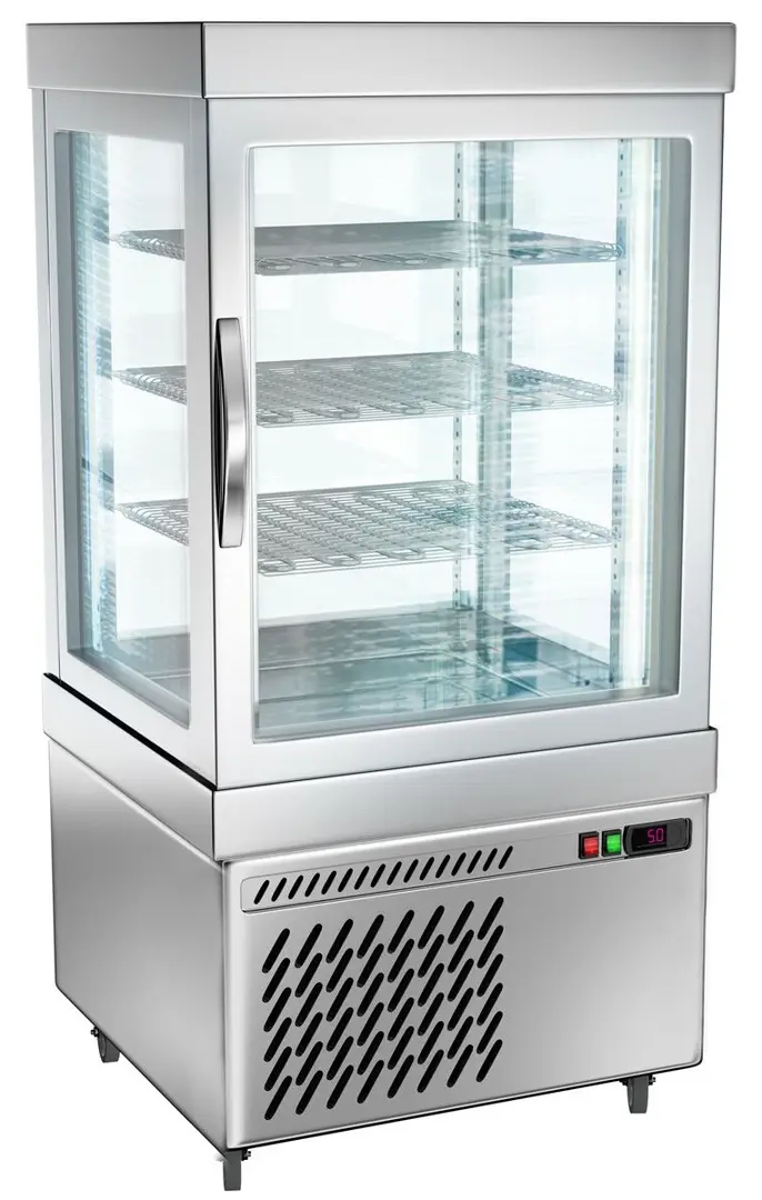 Кондитерская морозильная витрина GGM Gastro PVT250M (Silver)