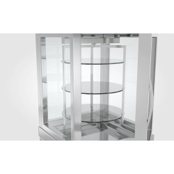 Vitrina congelator de patiserie GGM Gastro PVT450M-R (Silver) Thumb