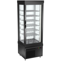 Vitrina congelator de patiserie GGM Gastro PVT450M-SW (Black) Thumb