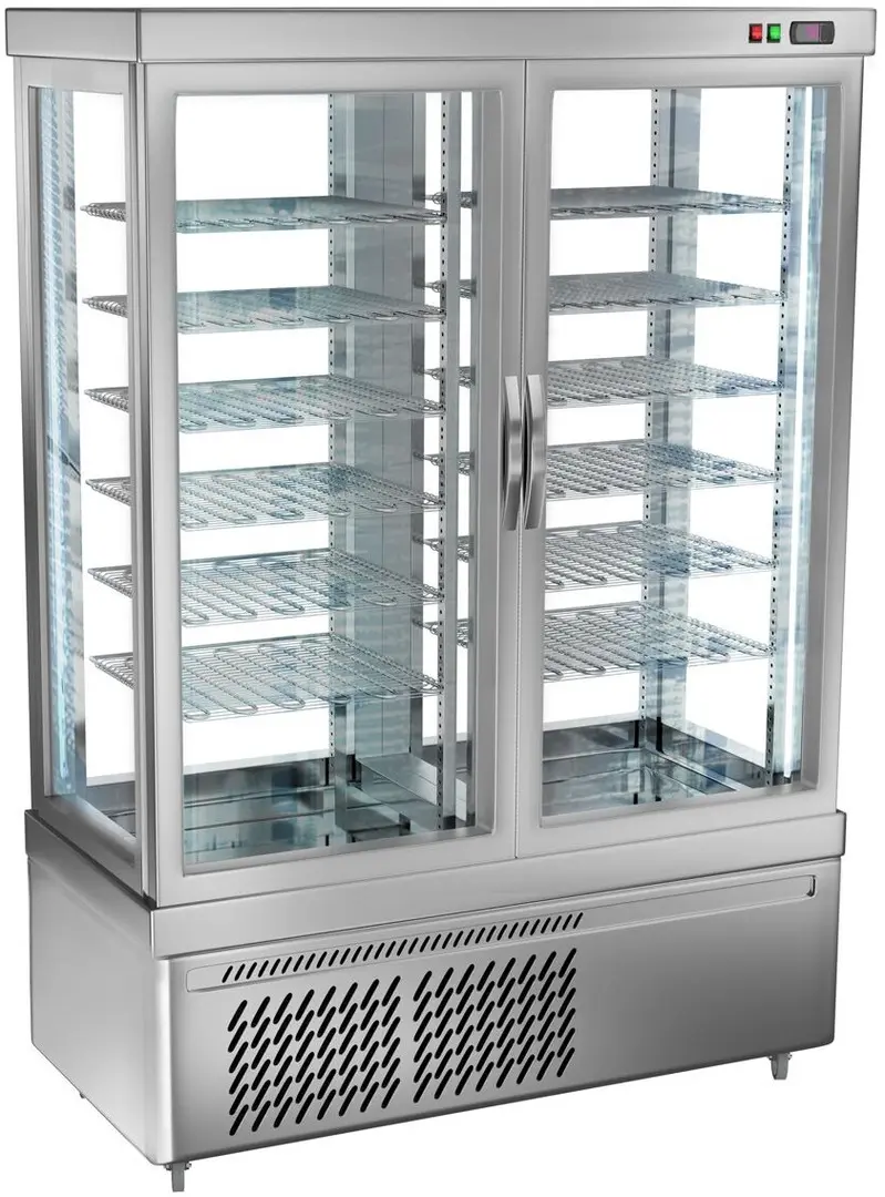 Vitrina congelator de patiserie GGM Gastro PVT900M (Silver)