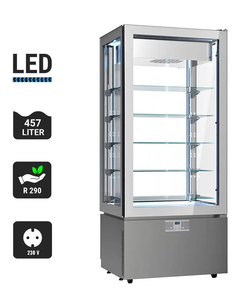 Vitrina de patiserie GGM Gastro PTKVS457 (Silver) - 2
