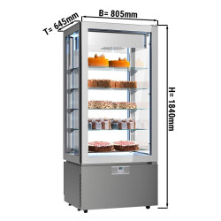 Vitrina de patiserie GGM Gastro PTKVS457 (Silver) Thumb