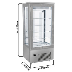 Vitrina de patiserie GGM Gastro PTVF400 (Silver) Thumb
