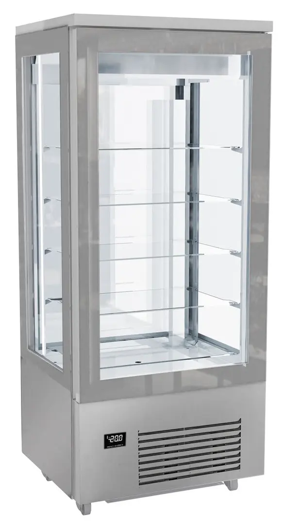 Vitrina de patiserie GGM Gastro PTVF400 (Silver)