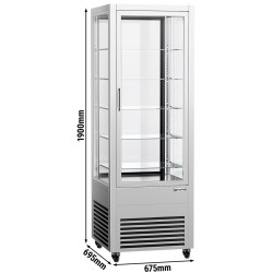 Vitrina de patiserie GGM Gastro PVH550E3T2N (Silver) Thumb