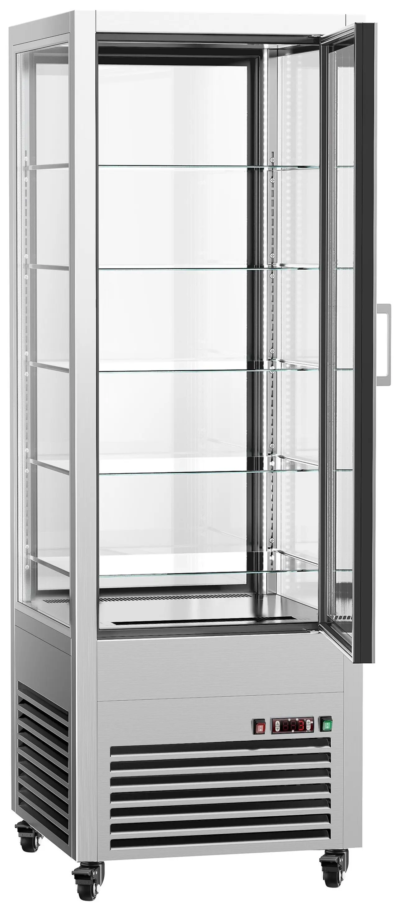 Vitrina de patiserie GGM Gastro PVH550E3T2N (Silver) - 5