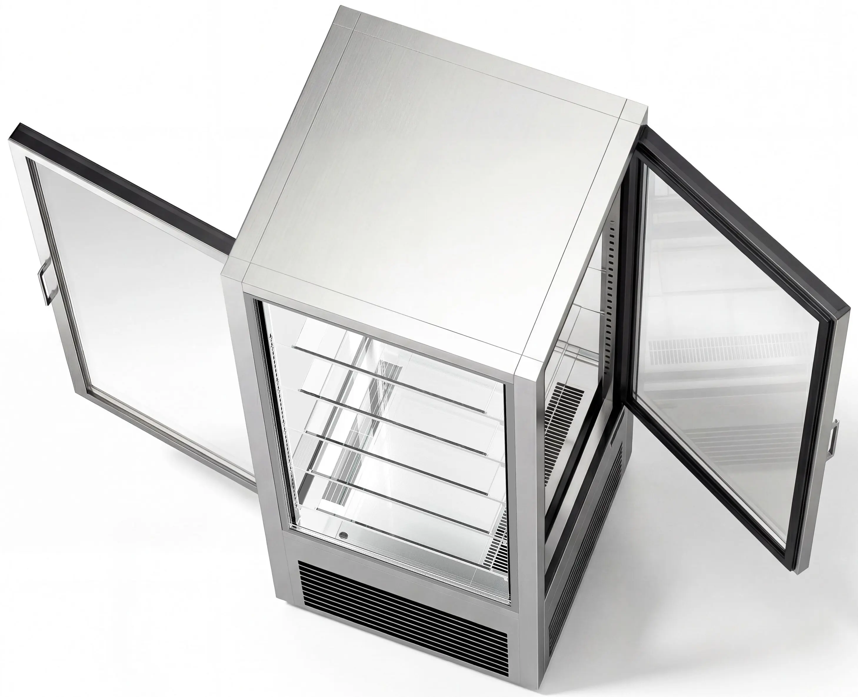 Vitrina de patiserie GGM Gastro PVH550E3T2N (Silver) - 6