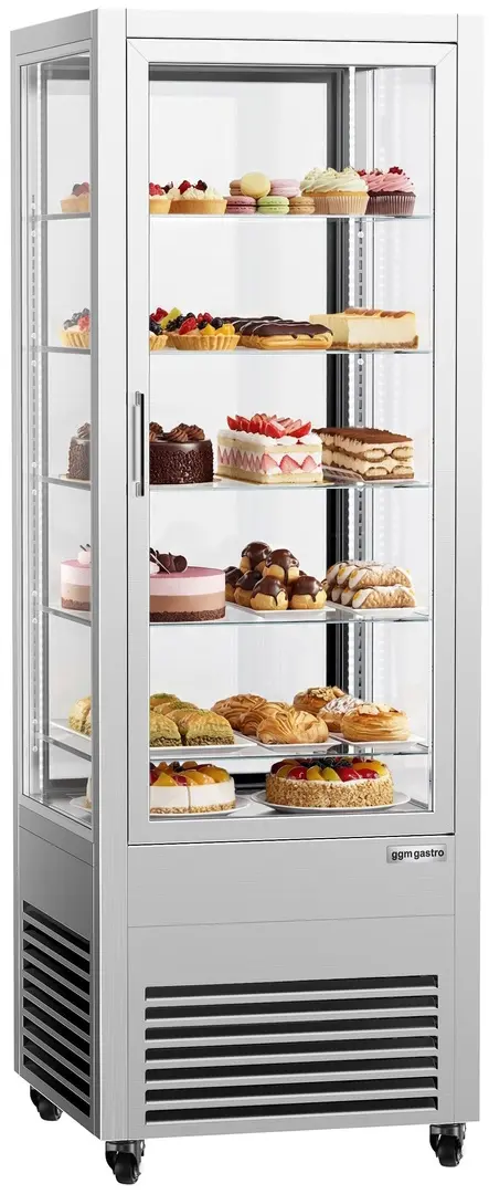 Vitrina de patiserie GGM Gastro PVH550E3T2N (Silver)