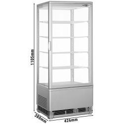 Vitrina de patiserie GGM Gastro PVNR98E (Silver) Thumb