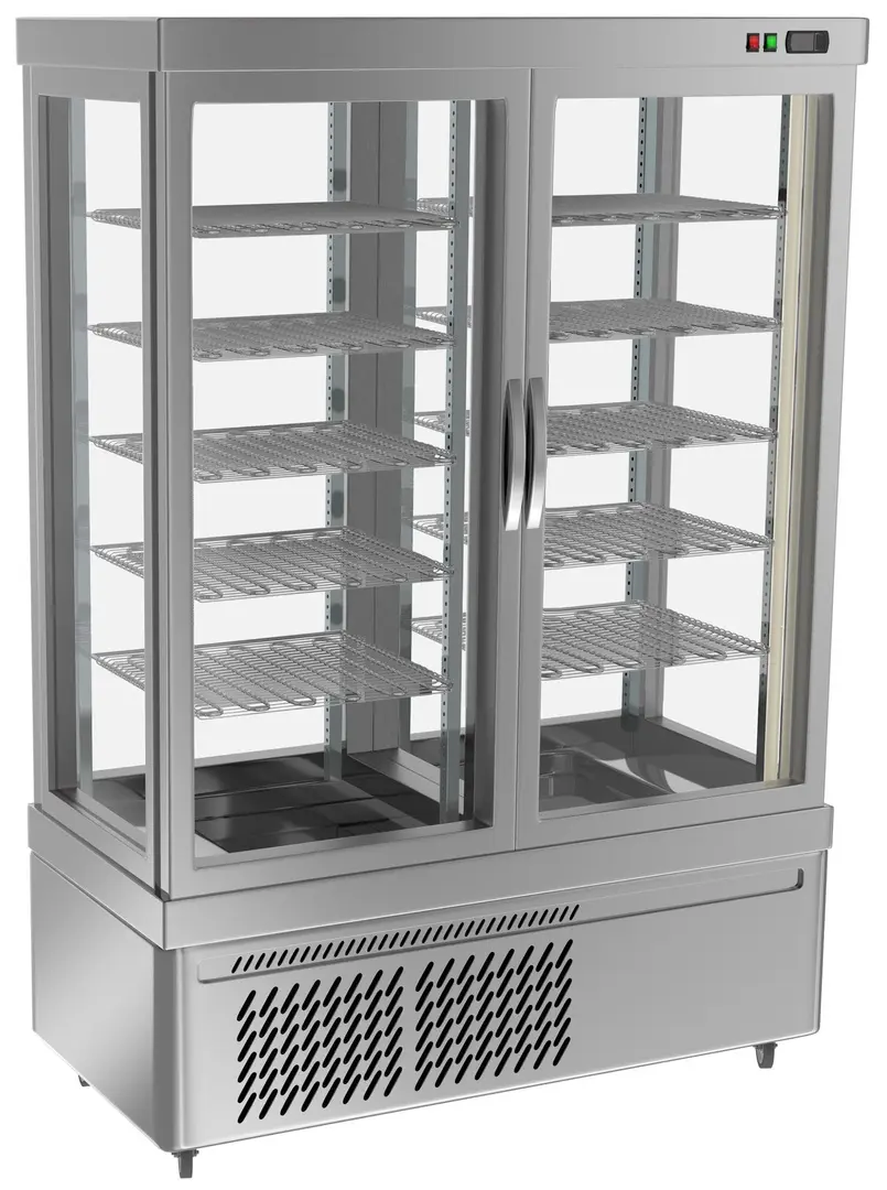 Кондитерская витрина GGM Gastro PVT900 (Silver)