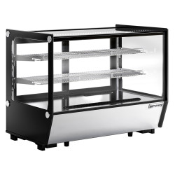 Кондитерская витрина настольная GGM Gastro TKVGNR160 (Black/Inox) Thumb