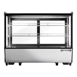 Кондитерская витрина настольная GGM Gastro TKVGNR160 (Black/Inox) Thumb