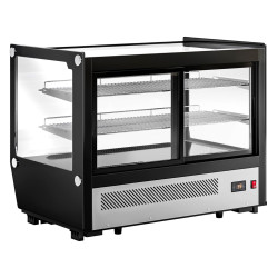 Кондитерская витрина настольная GGM Gastro TKVGNR160 (Black/Inox) Thumb