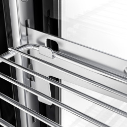 Кондитерская витрина настольная GGM Gastro TKVGNR160 (Black/Inox) Thumb