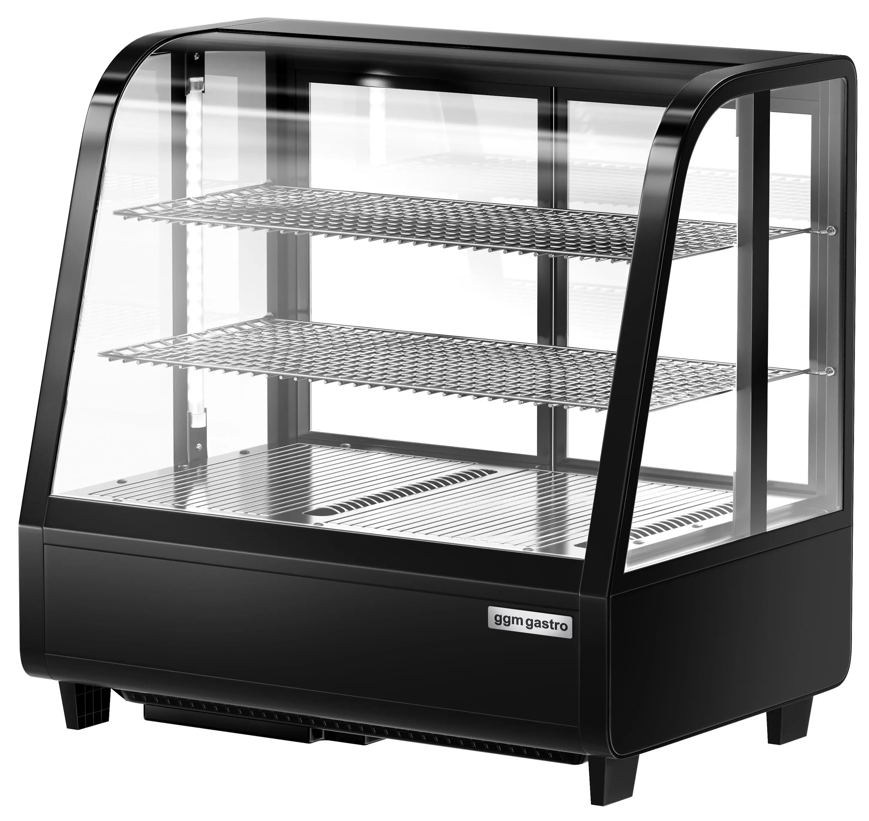 Кондитерская витрина настольная GGM Gastro TKVNR100 (Black) - 2