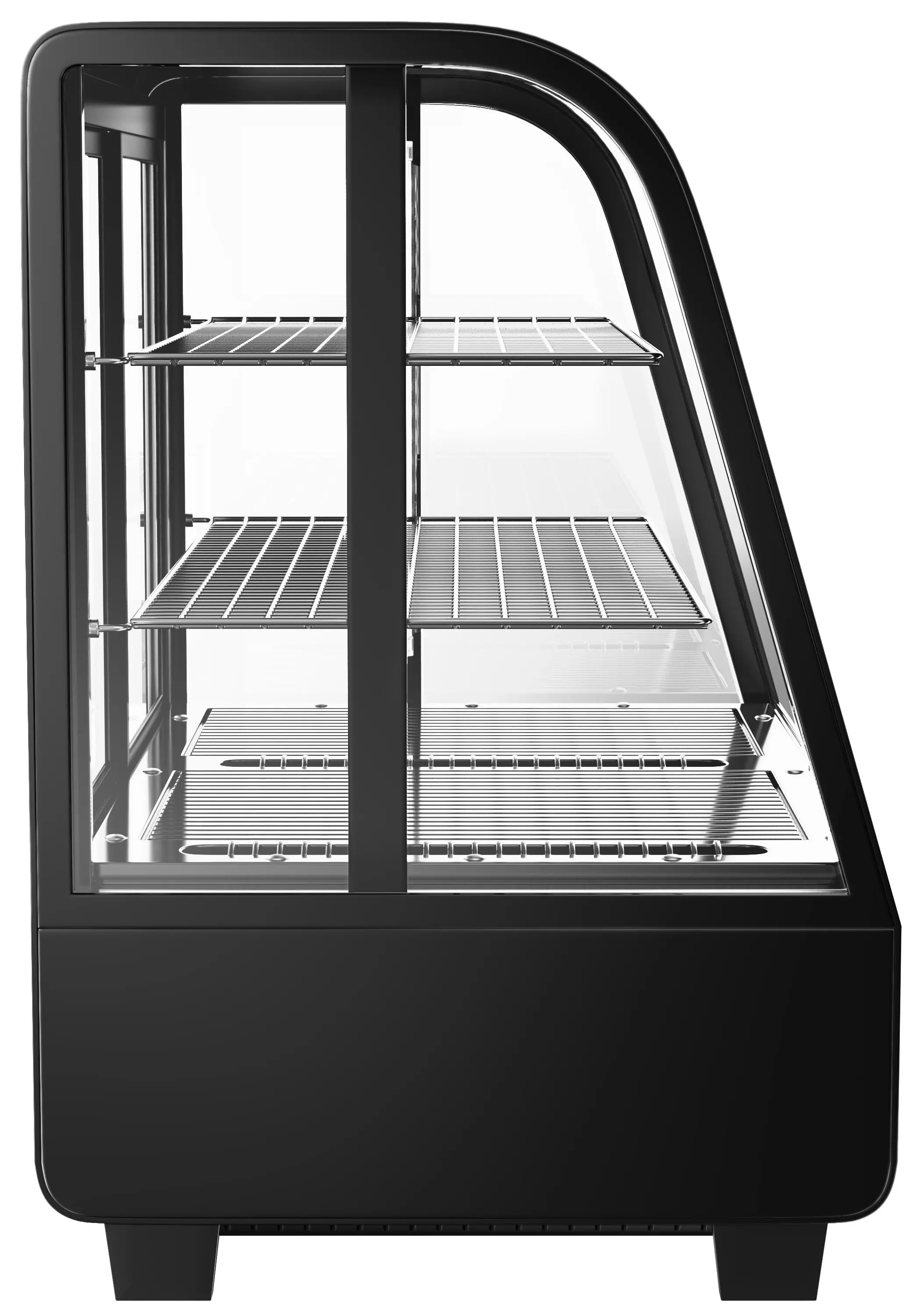 Кондитерская витрина настольная GGM Gastro TKVNR100 (Black) - 4