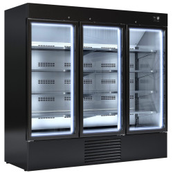 Морозильная витрина для магазина GGM Gastro TKI2030S (Black) Thumb